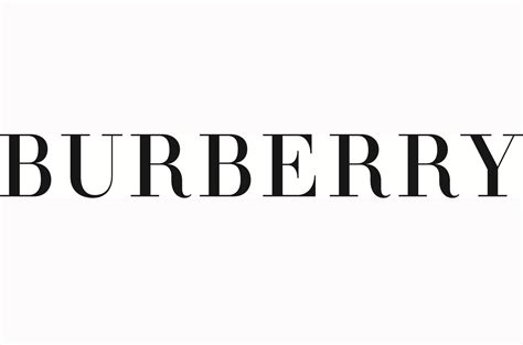 scritta burberry